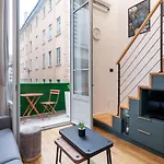 Lejlighed Urban Escape Loft With Balcony & Jacuzzi Near The Opera